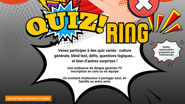Quiz ring!!